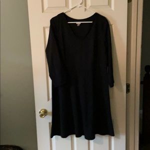 Merona XXL Black Dress